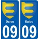 27 Léry coat of arms sticker plate stickers city