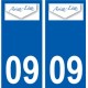 09 Léry logo autocollant plaque stickers ville