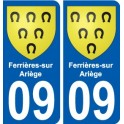 09 Léry blason autocollant plaque stickers ville