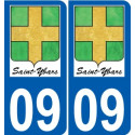 27 Léry logo sticker plate stickers city