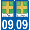 27 Léry logo sticker plate stickers city