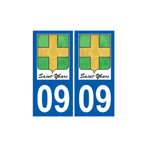 09 Léry logo autocollant plaque stickers ville