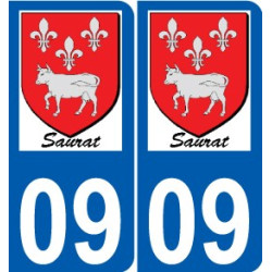 27 de Léry logotipo de la etiqueta engomada de la placa de pegatinas de la ciudad