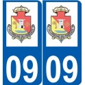 27 de Léry logotipo de la etiqueta engomada de la placa de pegatinas de la ciudad