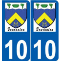 27 de Léry logotipo de la etiqueta engomada de la placa de pegatinas de la ciudad