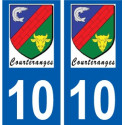 27 Léry logo sticker plate stickers city
