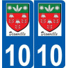 27 Léry logo aufkleber typenschild aufkleber stadt