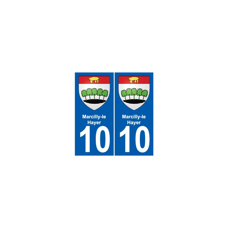 10 Léry blason autocollant plaque stickers ville