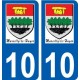 27 Léry logo sticker plate stickers city