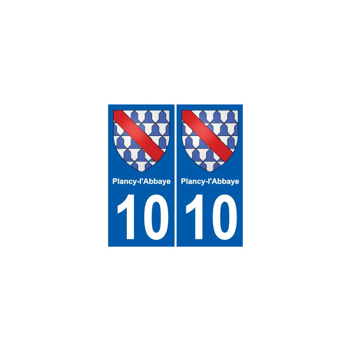 10 Léry blason autocollant plaque stickers ville
