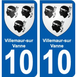10 Léry blason autocollant plaque stickers ville