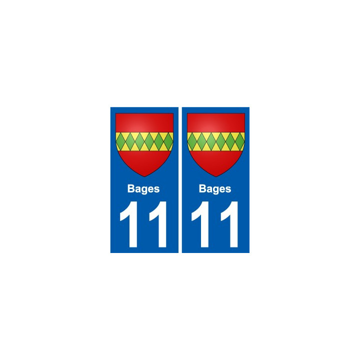 27 Léry coat of arms sticker plate stickers city