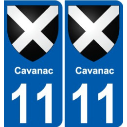 11 Léry blason autocollant plaque stickers ville