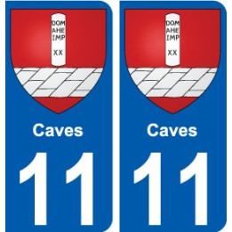 11 Léry blason autocollant plaque stickers ville