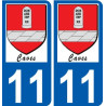 27 Léry logo sticker plate stickers city