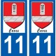 27 Léry logo sticker plate stickers city