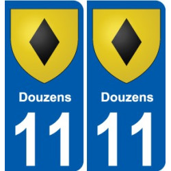 11 Léry blason autocollant plaque stickers ville