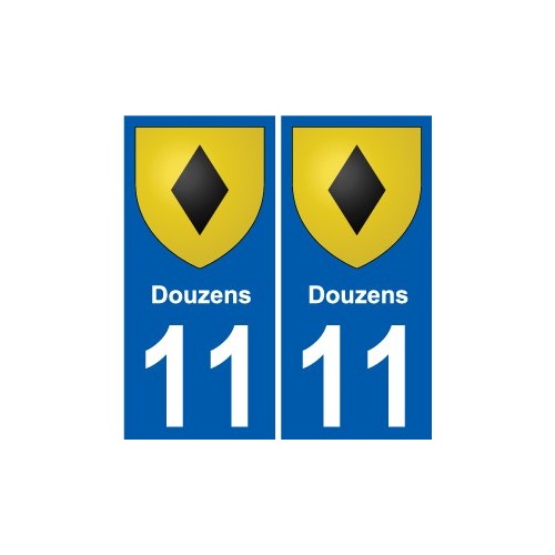 11 Léry blason autocollant plaque stickers ville