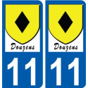 27 Léry logo adesivo piastra adesivi città