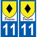 27 Léry logo adesivo piastra adesivi città