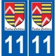 27 Léry logo sticker plate stickers city