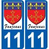 27 Léry logo aufkleber typenschild aufkleber stadt