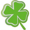 Autocollant trèfle stickers vert