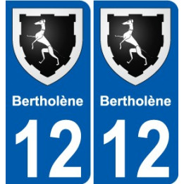 27 Léry coat of arms sticker plate stickers city