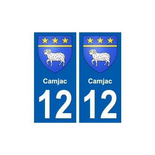 27 de Léry escudo de armas de la etiqueta engomada de la placa de pegatinas de la ciudad