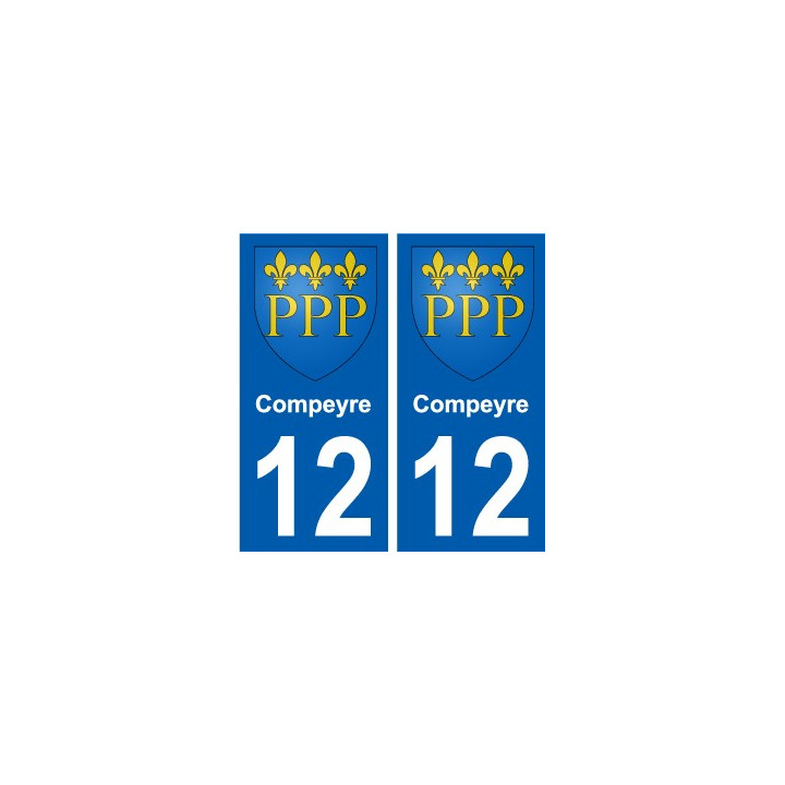 27 Léry coat of arms sticker plate stickers city