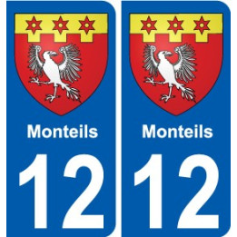 27 Léry coat of arms sticker plate stickers city