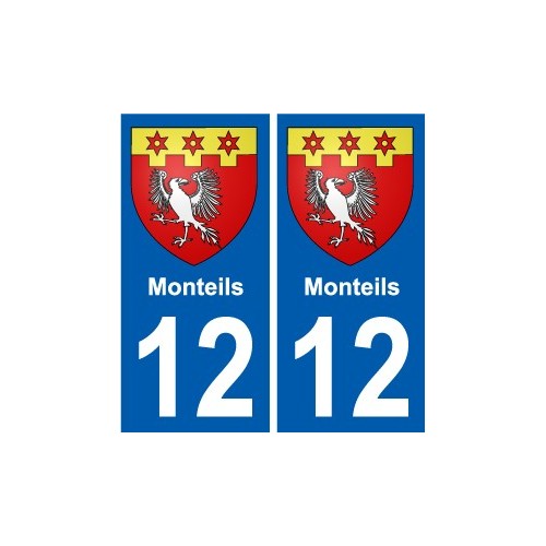 12 Léry blason autocollant plaque stickers ville