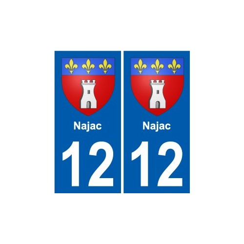 27 Léry stemma adesivo piastra adesivi città