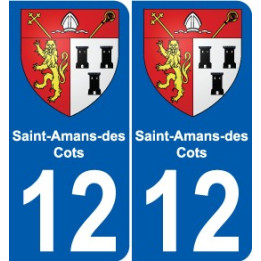 12 Léry blason autocollant plaque stickers ville