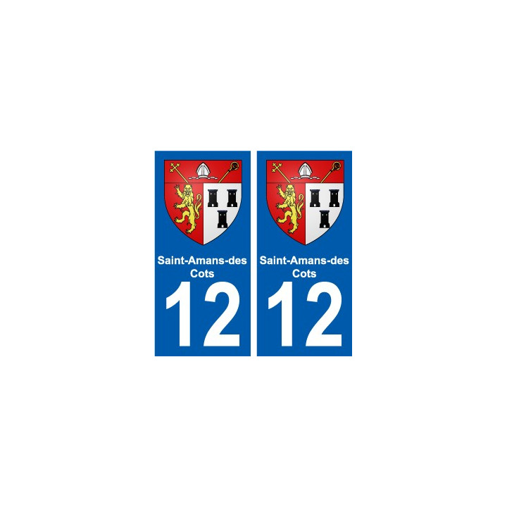 27 de Léry escudo de armas de la etiqueta engomada de la placa de pegatinas de la ciudad