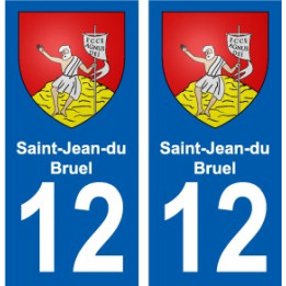 12 Léry blason autocollant plaque stickers ville