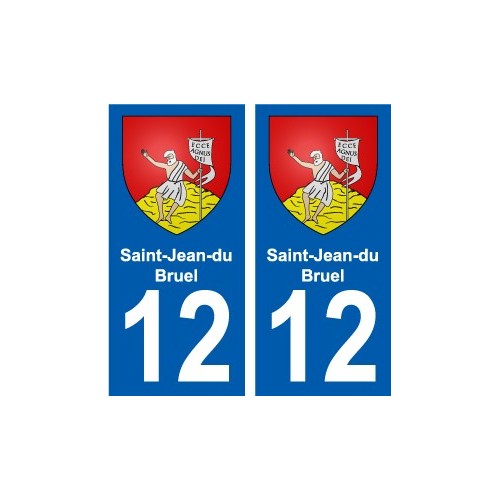 12 Léry blason autocollant plaque stickers ville