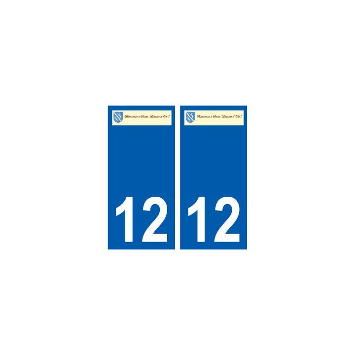 27 Léry logo sticker plate stickers city