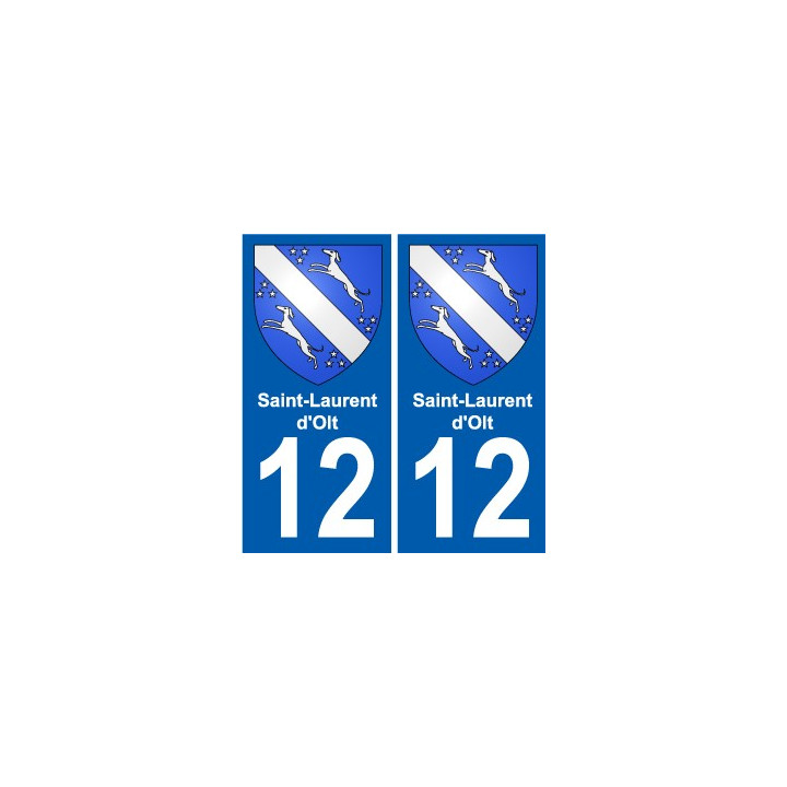 27 Léry coat of arms sticker plate stickers city