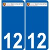 27 Léry logo sticker plate stickers city