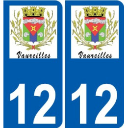 12 Léry logo autocollant plaque stickers ville