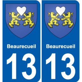 13 Léry blason autocollant plaque stickers ville