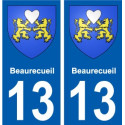 27 Léry coat of arms sticker plate stickers city