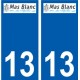 13 Léry logo autocollant plaque stickers ville