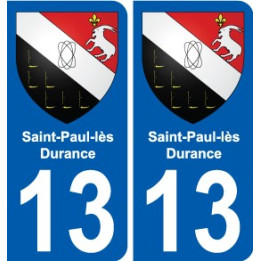 27 Léry coat of arms sticker plate stickers city