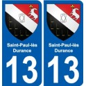 13 Léry blason autocollant plaque stickers ville