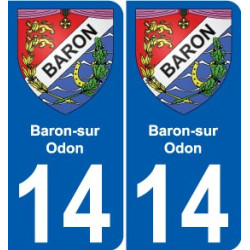 27 Léry coat of arms sticker plate stickers city