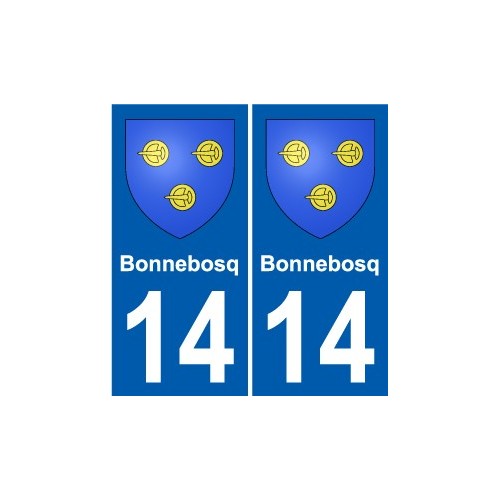 14 Léry blason autocollant plaque stickers ville