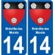 27 Léry logo aufkleber typenschild aufkleber stadt