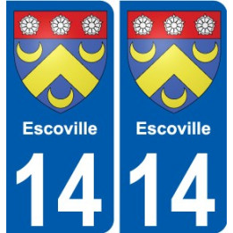 27 de Léry escudo de armas de la etiqueta engomada de la placa de pegatinas de la ciudad